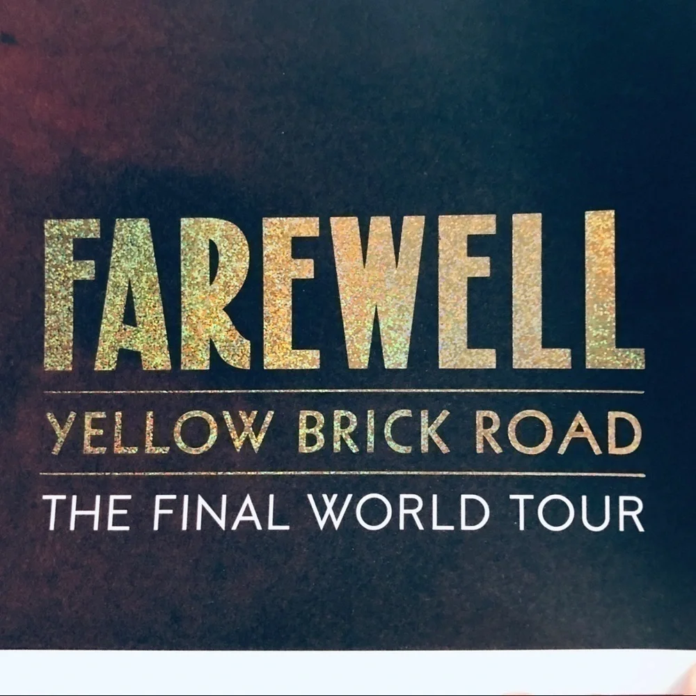 Elton John VIP Farewell Tour 24” x 18” Lithograph